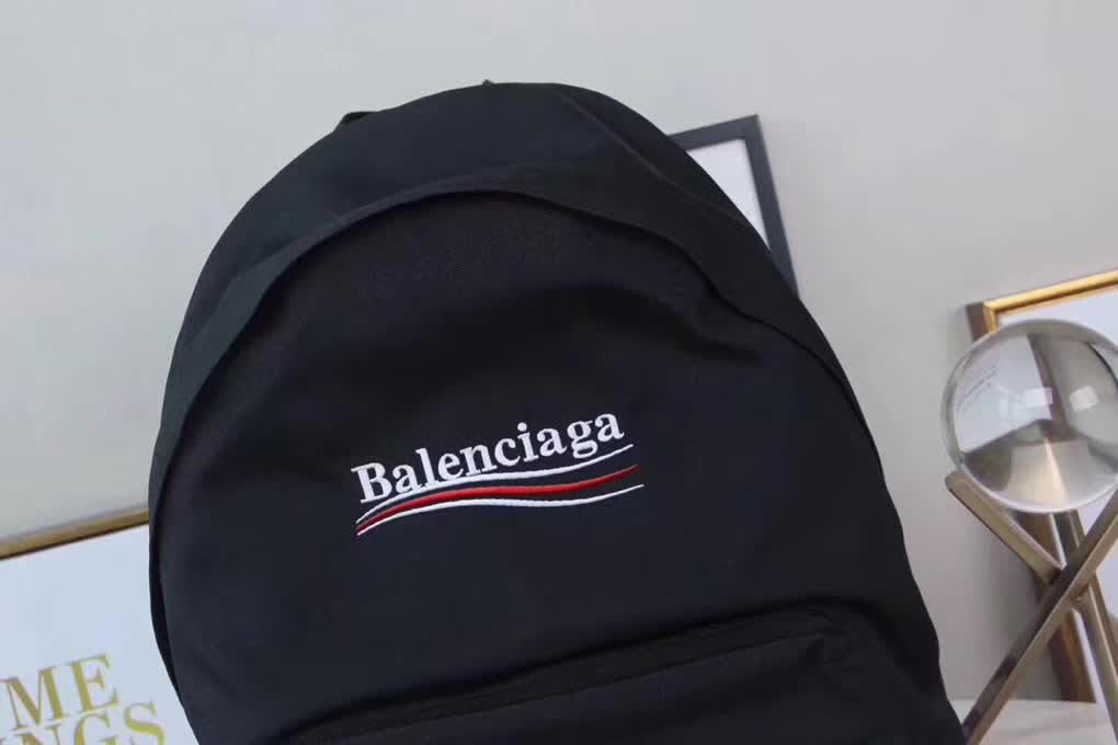 BALENCIAG巴黎世家 可樂logo 雙肩背包 40142  BL1641